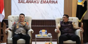 Perkuat Sinergitas Antar Lembaga Penegak Hukum, Kajati Agus SP Berkunjung Ke Polda Maluku