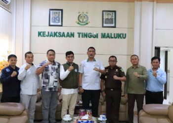 Kajati Maluku Agoes SP Menerima Kunjungan Kerja Direktur Penindakan Pidana Kehutanan 