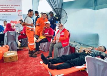 Aksi Sederhana Berdampak Besar, PMI Rohil Gelar Donor Darah di PT EMP