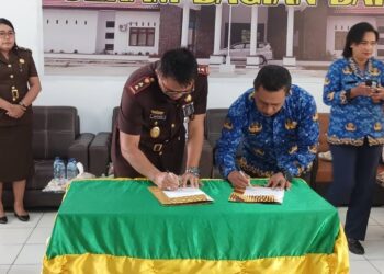 Pendampingan Hukum, Kejari SBB Teken MoU dengan Dispora