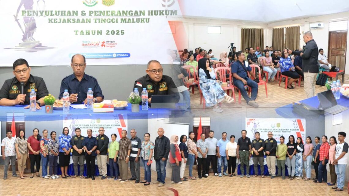 Cegah Desa dari Korupsi, Kejati Maluku Gelar Penyuluhan Hukum di Negeri Hative Kecil 