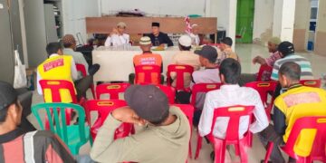 Masyarakat Sungai Bakau Adakan Musyawarah Terkait Rencana Atip Jalan