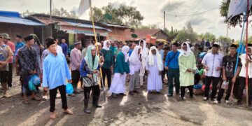 Kegiatan Atip Jalan Kepenghuluan Sungai Bakau Berjalan Lancar