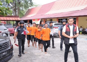 Polres Rohil Ungkap Pencurian Kabel Reda di Area PHR, Kerugian Capai 400 M