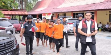 Polres Rohil Ungkap Pencurian Kabel Reda di Area PHR, Kerugian Capai 400 M