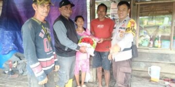 Kepenghuluan Darussalam Cepat Tanggap Berikan Bantun ke Masyarakat Terdampak Angin Badai