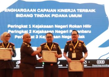 Kejaksaan Negeri Rokan Hilir Berhasil  Meraih 3 Penghargaan Bergengsi 