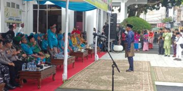 Pj Penghulu Syafri Kembali Jadi Komandan Barisan Pawai Ta’aruf MTQ ke XX