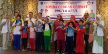 Lomba Cerdas Cermat Dokter Kecil, SDN 011 Parit Aman Berhasil Raih Juara 1