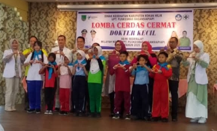 Lomba Cerdas Cermat Dokter Kecil, SDN 011 Parit Aman Berhasil Raih Juara 1