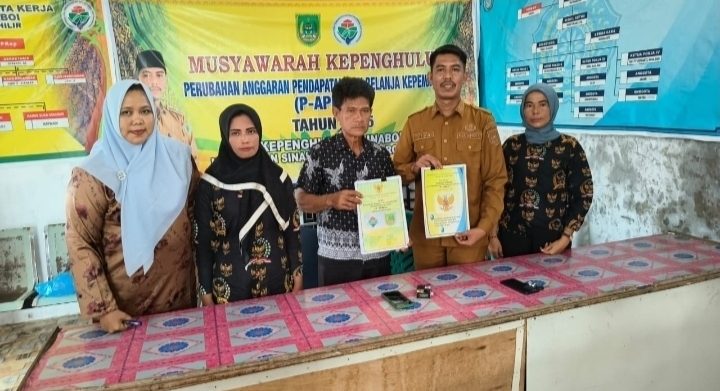 Kepenghuluan Sinaboi Gelar Musyawarah P-APBKep dan P-RKPKep Tahun 2025