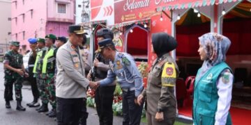Kapolres Rohil Pimpin Langsung Giat Ops Lilin Lancang Kuning tahun 2025