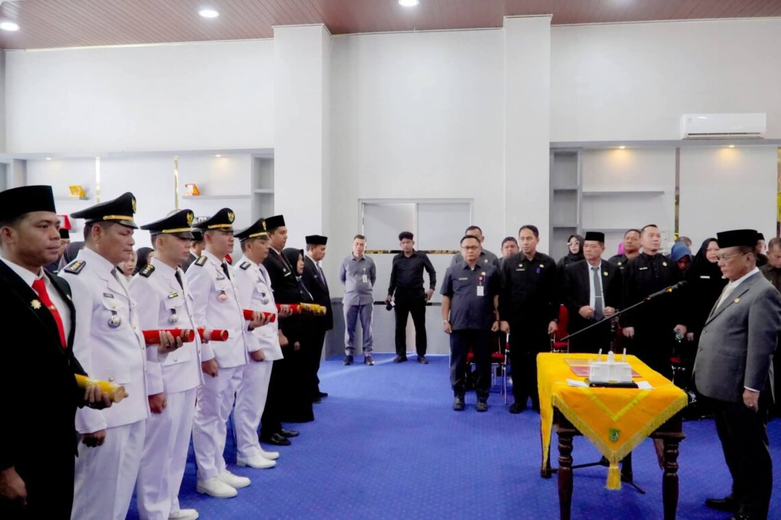 Pelantikan Camat, Pejabat Administrator dan Kepala Puskesmas