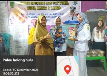 Kegiatan Rembuk Stunting dan PMT Bumil, Busui, Balita dan Lansia 