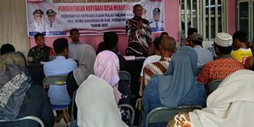 Pengurus KMP Kepenghuluan Pulau Halang Muka Telah Dibentuk, Ini Harapan Pj Penghulu 