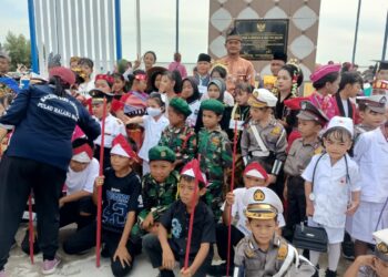 Pulau Halang Muka Adakan Kegiatan Karnaval, Olahraga dan Hiburan Rakyat