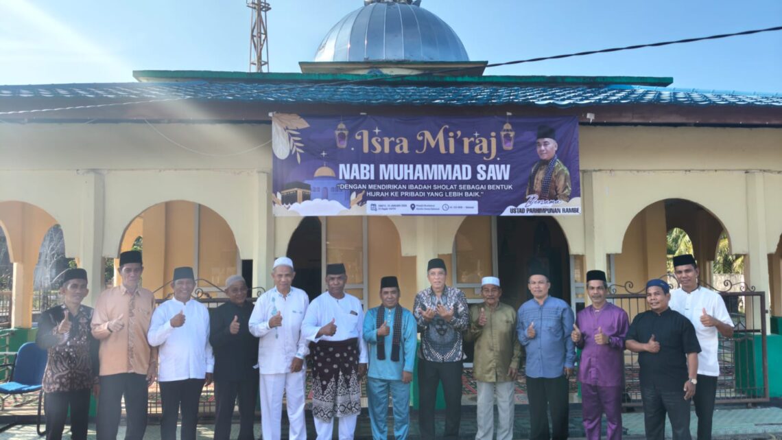 Pemerintah Desa Sebauk Peringati Isra Mi’raj Sekaligus Silaturahmi Menyambut Ramadhan 1447 H
