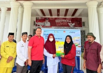 Gerai Sembako Kopdes Merah Putih Sungai Kubu Hulu Resmi Dibuka