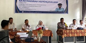 Kepenghuluan Sungai Sialang Bahas Pergeseran Anggaran Sesuai Pendapatan Desa