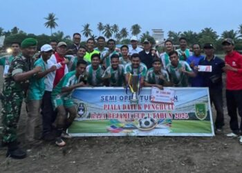 Kepenghuluan Raja Bejamu Adakan Turnamen Bola Kaki