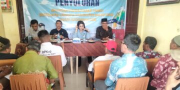 Kantor Pertanahan Rohil Adakan Penyuluhan PTSL di Raja Bejamu 