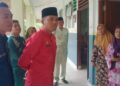Sekretaris Disdikbud Rohil Riwansyah Sidak SDN 002 Raja Bejamu