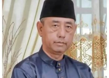 Penghulu Teluk Nilap Gamal Bacik Laporkan Dugaan Pencemaran nama baik dan Fitnah ke Polisi (f: istimewa)