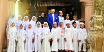 Anggota DPRD Rohil Amansyah Apresiasi Siswa MDTA Ar-Rahman yang Aktif Mengisi Kegiatan Ramadhan