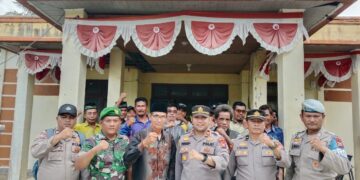 Kepenghuluan Raja Bejamu, Kapolsek Sinaboi dan Masyarakat Gelar acara Silaturahmi 