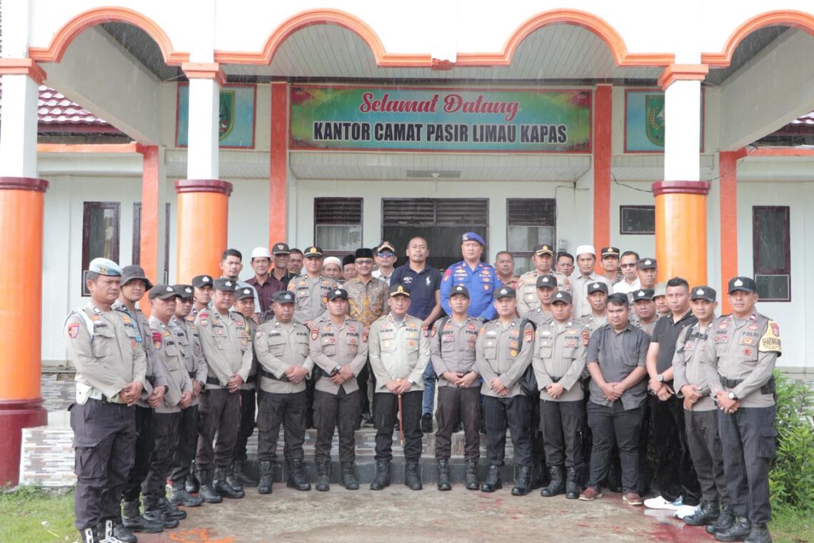 Kapolres Rohil Perkenalkan 23 Personel Baru Polsek Panipahan ke Masyarakat 