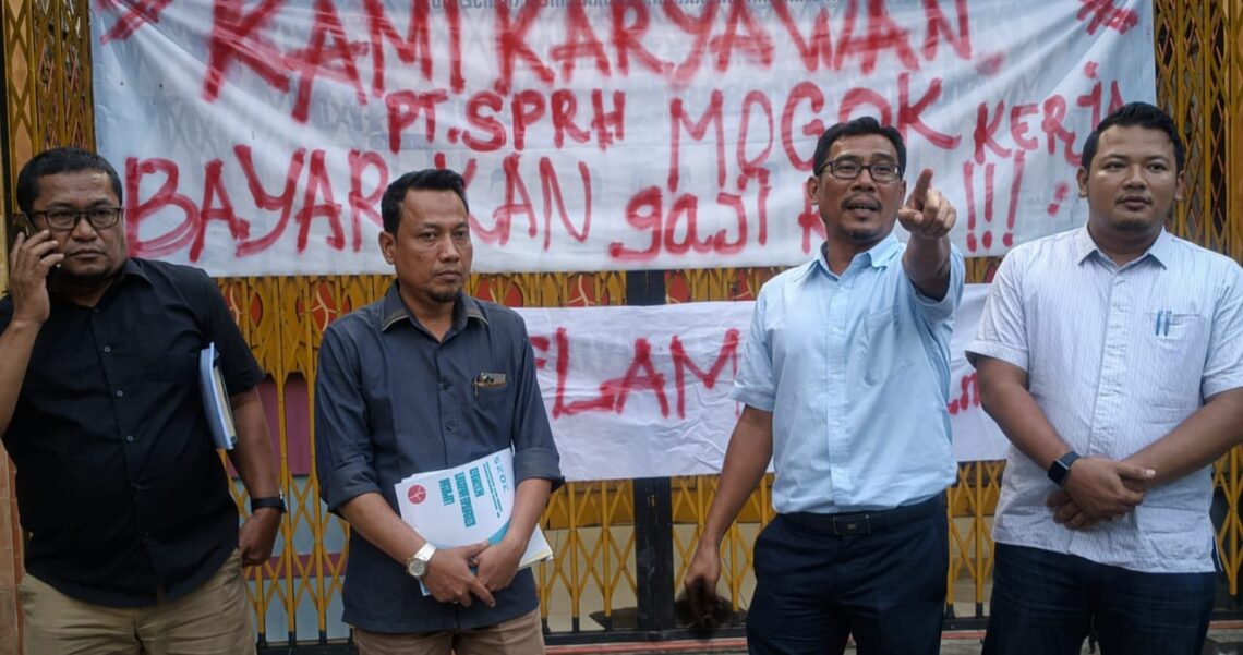 Konferensi Pers Direksi PT SPRH Terkait Tunggakan Puluhan Gaji Karyawan 