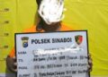 Polsek Sinaboi Amankan Seorang Pria  diduga Perantara Jual Beli Narkotika Jenis Sabu 