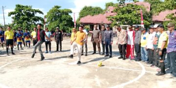Lawan Narkoba dengan Prestasi, Upika Sinaboi Gelar Turnamen Futsal 