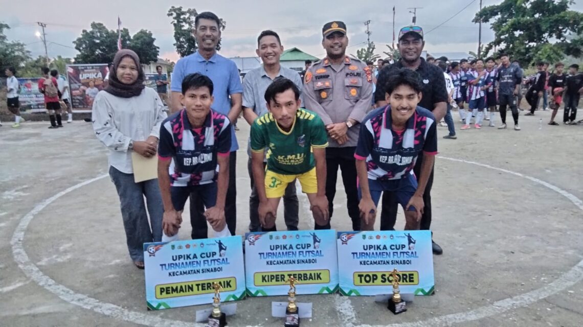Polsek Sinaboi: Turnamen Futsal Upika Cup 2026 Ajang Prestasi & Edukasi Anti Narkoba