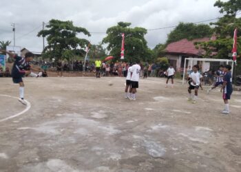 The Final Turnamen Futsal Upika Cup 2026 antara PS Raja Bejamu versus PS Sinaboi (f: Iwandi)