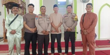 Colling Sistem Polsek Sinaboi Ajak Masyarakat Jaga Kamtibmas, Jauhi Narkoba