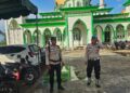 Polsek Sinaboi Kawal Ketat Pengamanan Shalat Id di 7 Lokasi