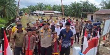 Pembangunan Jembatan Merah Putih Presisi Sungai Bakau Rampung 💯%