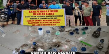 Masyarakat Rantau Bais Deklarasi Perang Melawan Narkoba