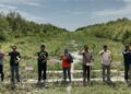 Polres Rohil Bersama Forkopimcam Gelar Preparasi Mangrove Fest di Sinaboi