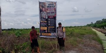Polsek Sinaboi Tingkatkan Pencegahan Dini Terhadap Potensi Karhutla