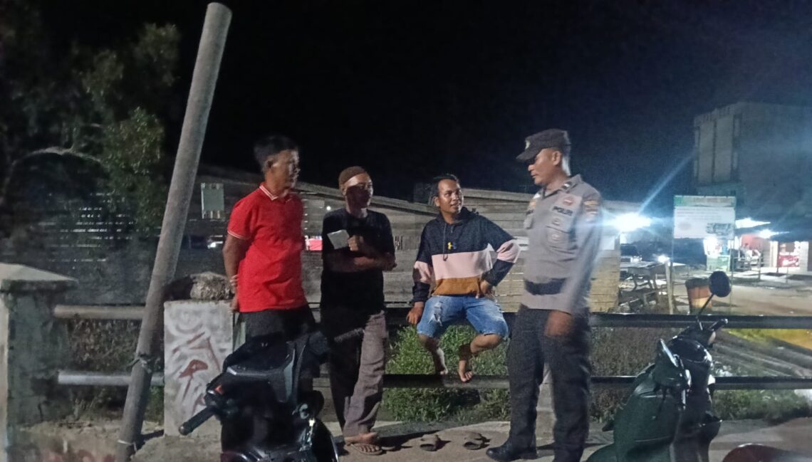 Jaga Kamtibmas Tetap Kondusif, Polsek Sinaboi Gelar Patroli KRYD Sasar Daerah Rawan