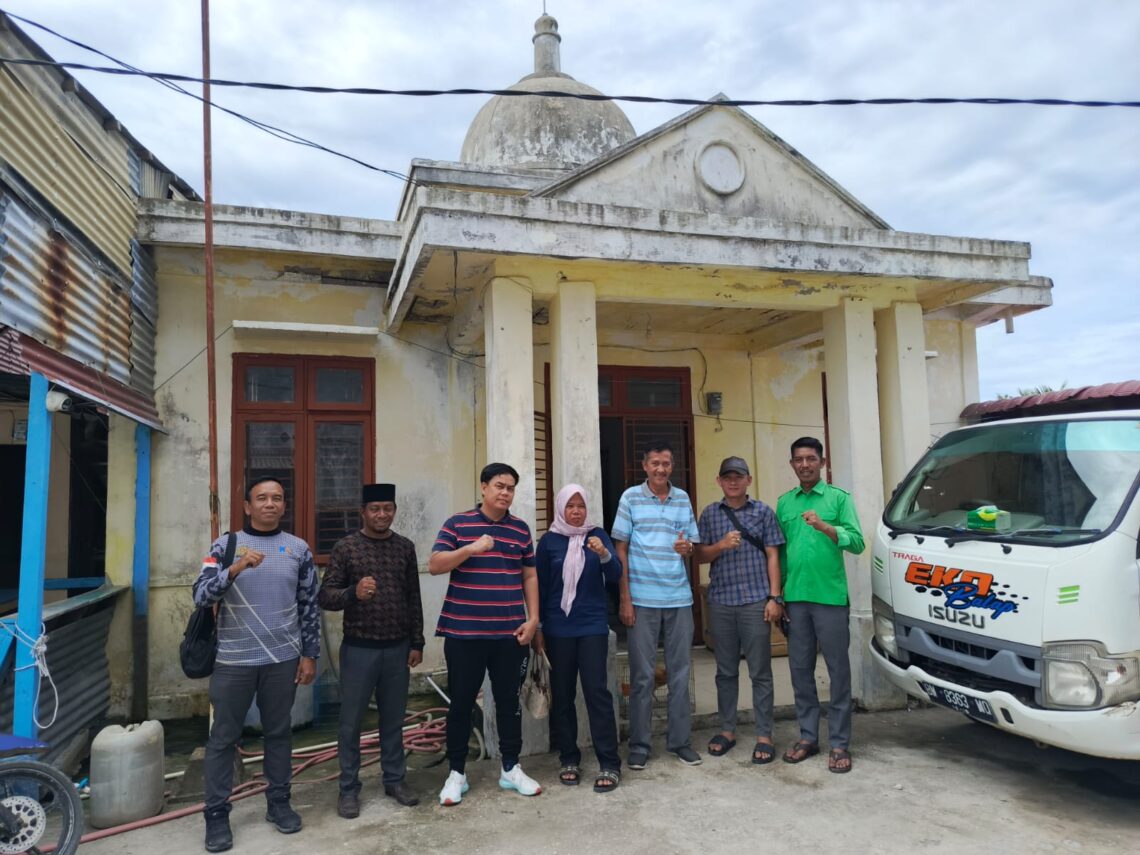 Camat Sinaboi Dampingi Peninjauan Lokasi Pos PSDKP