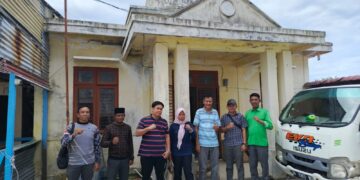 Camat Sinaboi Dampingi Peninjauan Lokasi Pos PSDKP