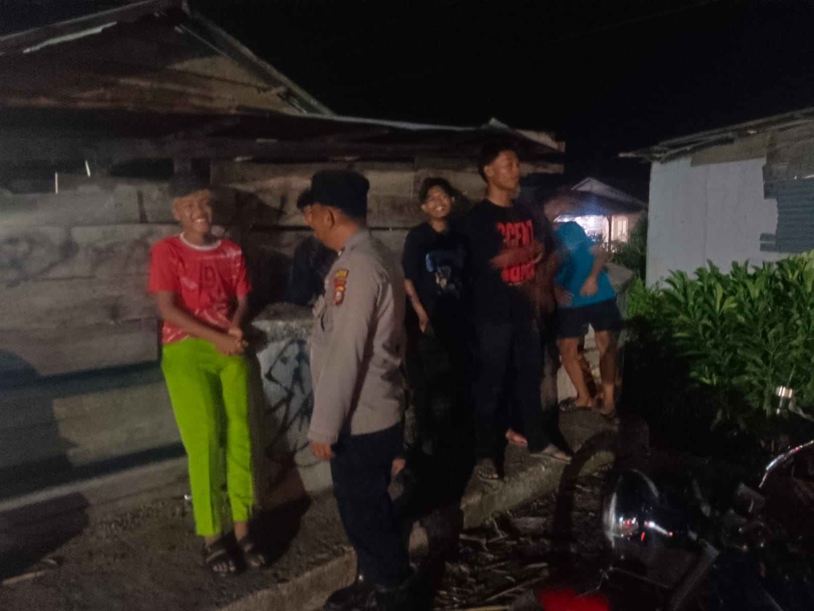 Polsek Sinaboi Tingkatkan Patroli KRYD Demi Jaga Keamanan