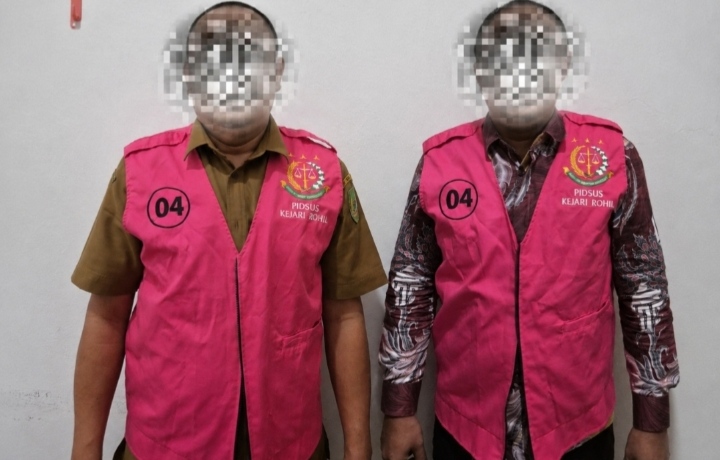 Kejari Rohil Tetapkan & Tahan Dua Tersangka Dugaan Korupsi TPP PPPK Tahun 2025