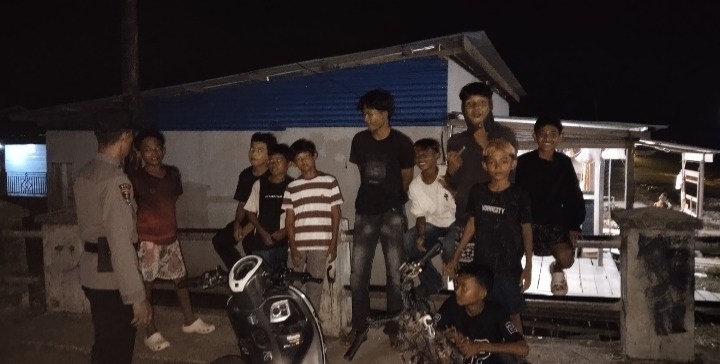 Polsek Sinaboi Perketat Patroli Malam, Kamtibmas Selama Libur Tetap Aman
