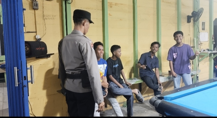 Giat KRYD, Polsek Sinaboi Gelar Patroli KRYD Sasar C3 hingga Premanisme