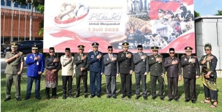 Anggota DPRD Kota Pekanbaru Hadiri Peringatan HUT Bhayangkara ke-80