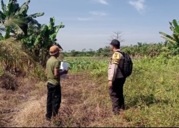 Patroli Cegah Karhutla, Polsek Sinaboi Ajak Warga Waspada